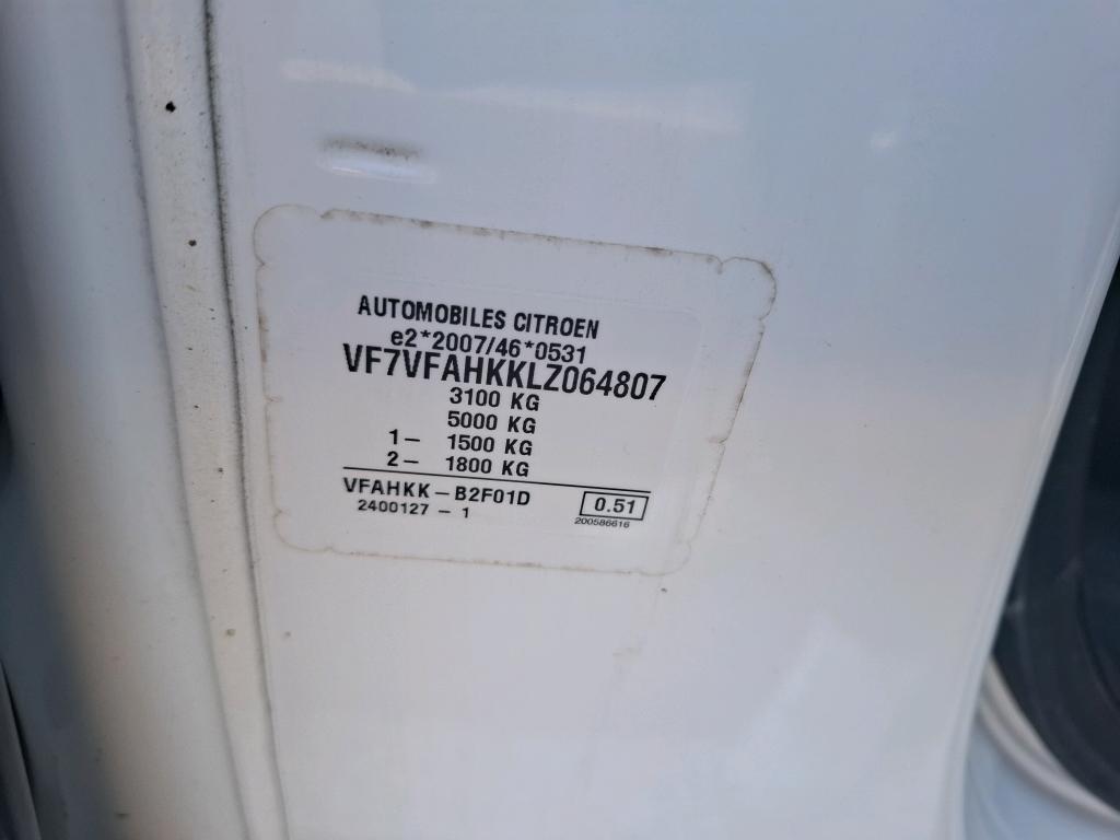 Citroen JUMPY FGN M BLUEHDI 120 S&S BVM6 CLUB 340 NM 2020