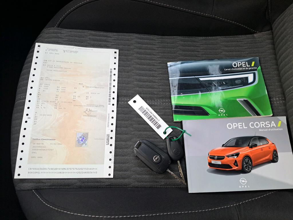 Opel Corsa 1.5 Diesel 100 ch BVM6 Elegance Business 2022