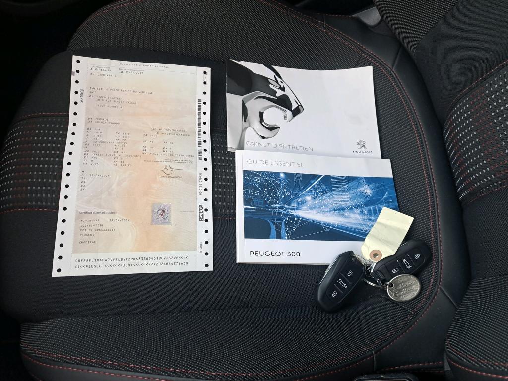 Peugeot 308 BlueHDi 130ch S&S BVM6 GT Line 2019