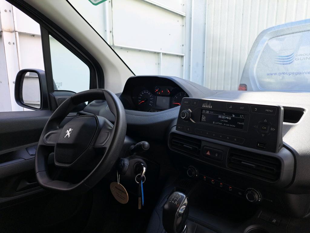 Peugeot PARTNER FOURGON STANDARD 650 KG BLUEHDI 100 S&S BVM5 PREMIUM 2019
