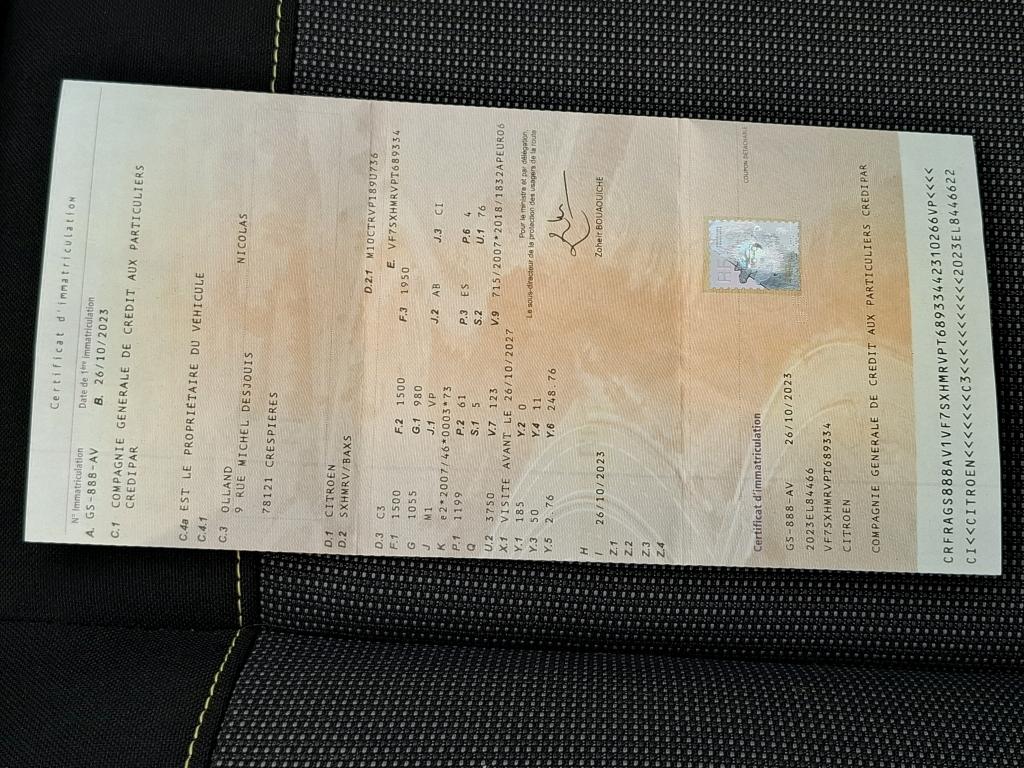 Citroen C3 PureTech 83 ch BVM5 You 2023