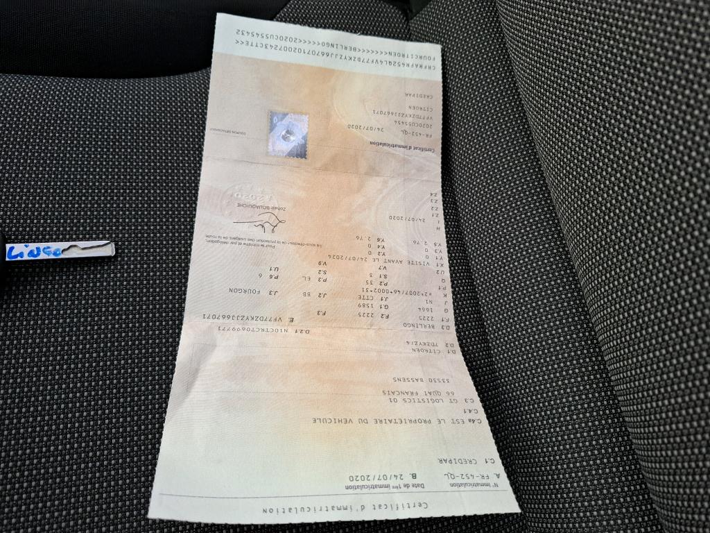 Citroen BERLINGO FOURGON ELECTRIC M CLUB AVEC BATTERIE 2020