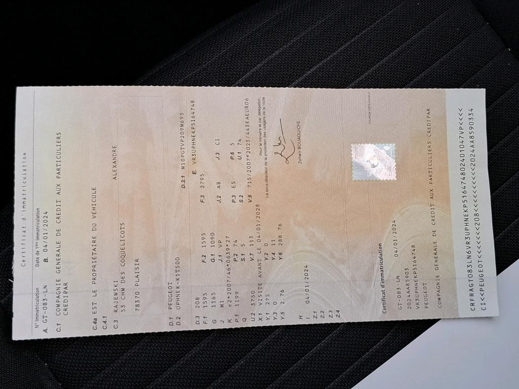 Peugeot 208 PureTech 100 S&S BVM6 Active 2024