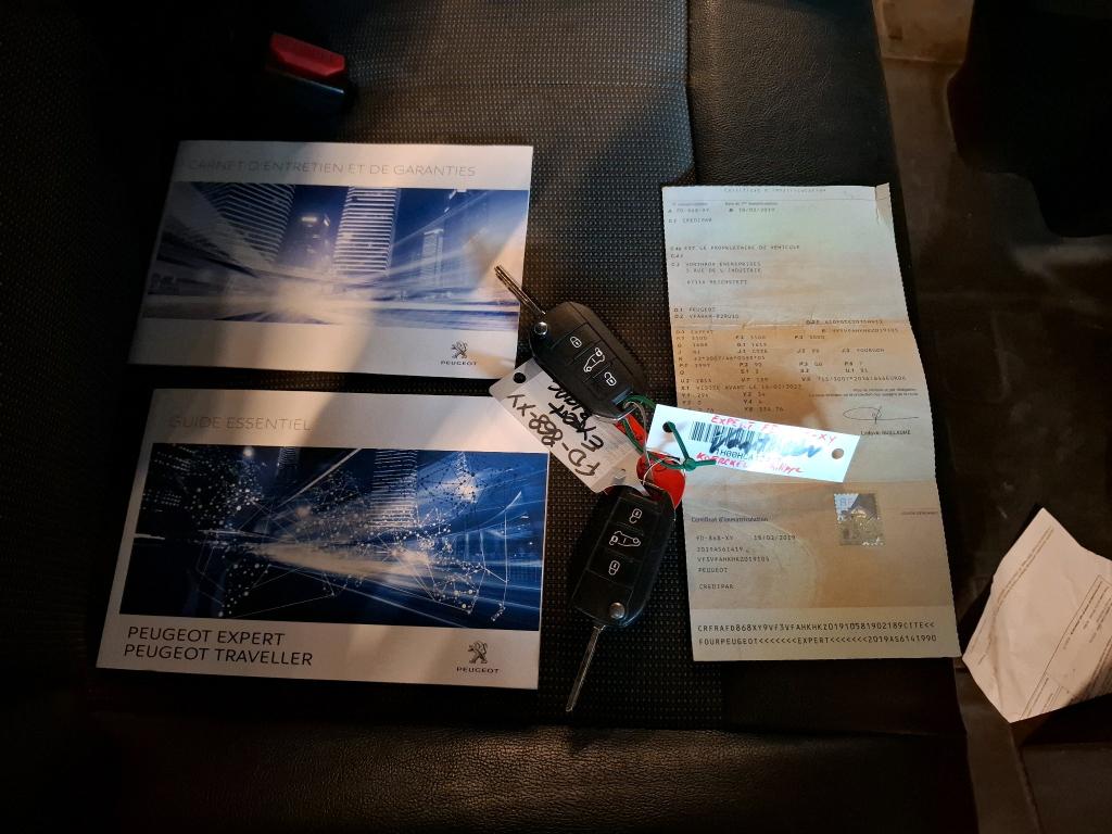 Peugeot EXPERT FGN TOLE STANDARD BLUEHDI 120 S&S BVM6 PREMIUM PACK 2019