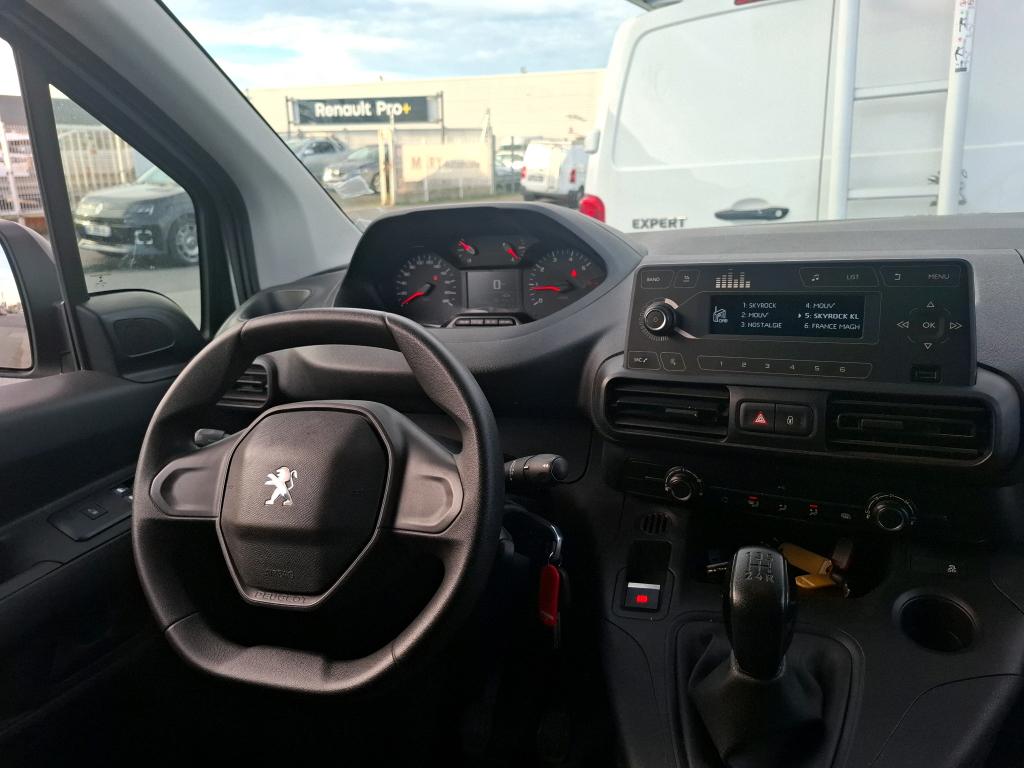 Peugeot PARTNER FOURGON STANDARD 650 KG BLUEHDI 75 BVM5 PREMIUM 2020