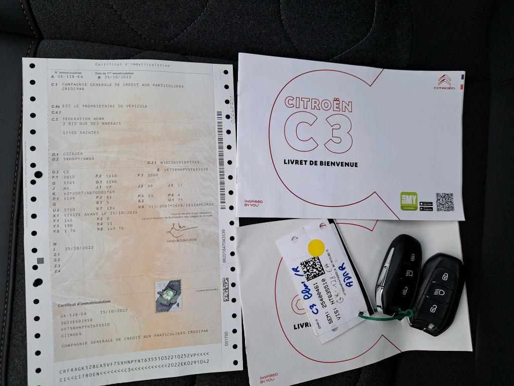 Citroen C3 PureTech 110 S&S EAT6 Shine Pack 2022