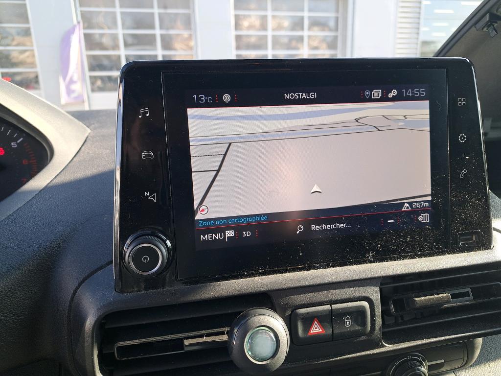 Peugeot PARTNER FOURGON STANDARD 650 KG BLUEHDI 100 S&S BVM5 ASPHALT 2021