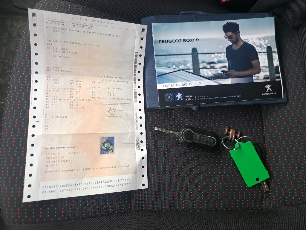 Peugeot BOXER TOLE 330 L2H1 BLUEHDI 140 S&S ASPHALT 2022