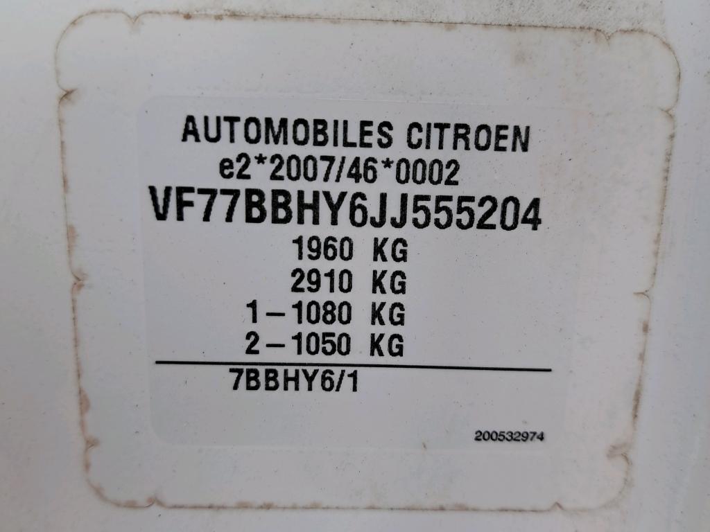 Citroen BERLINGO M BLUEHDI 100 CLUB 2018