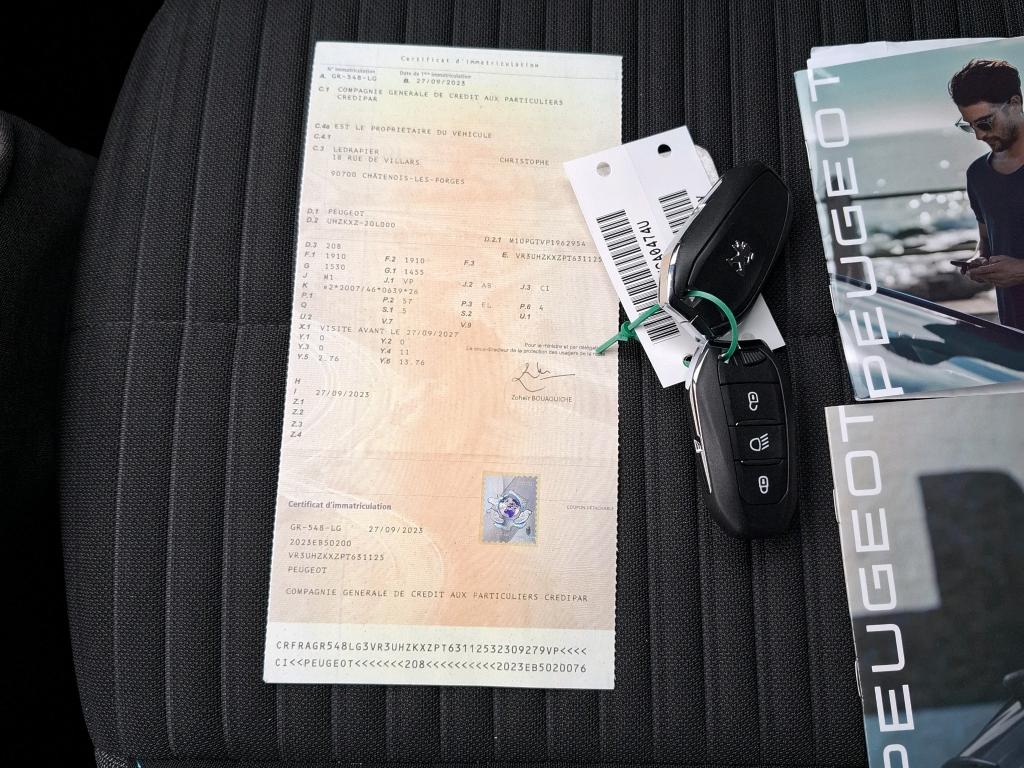 Peugeot 208 Electrique 50 kWh 136ch Style 2023