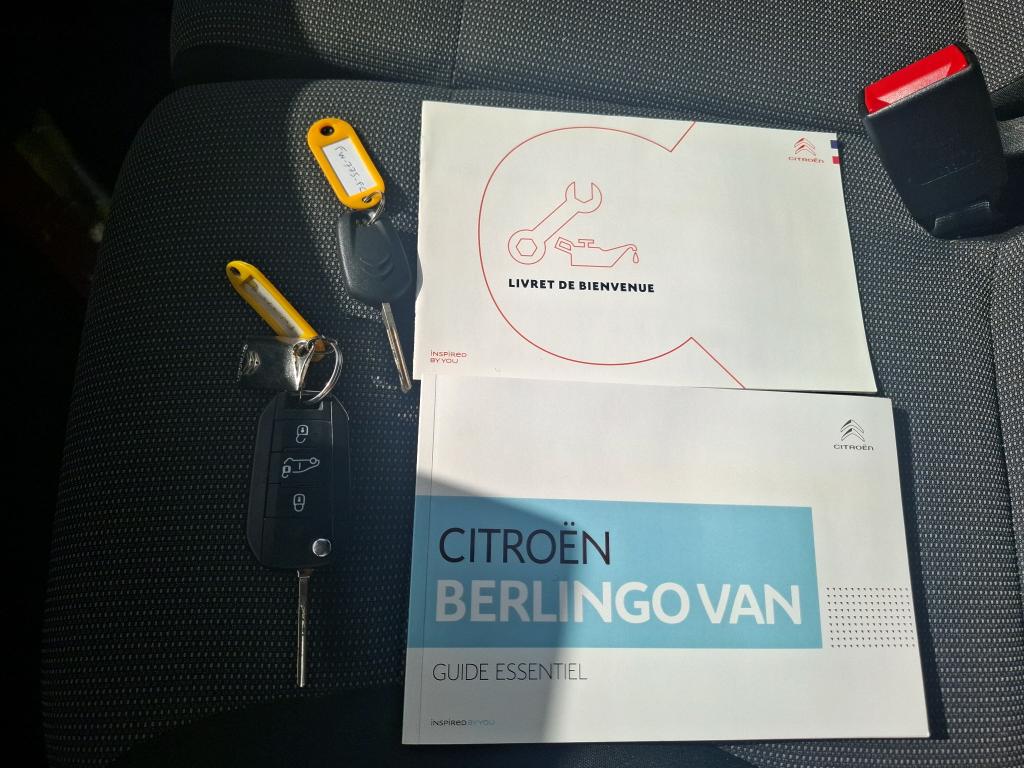 Citroen BERLINGO VAN M 650 BLUEHDI 100 S&S BVM5 CLUB 2020