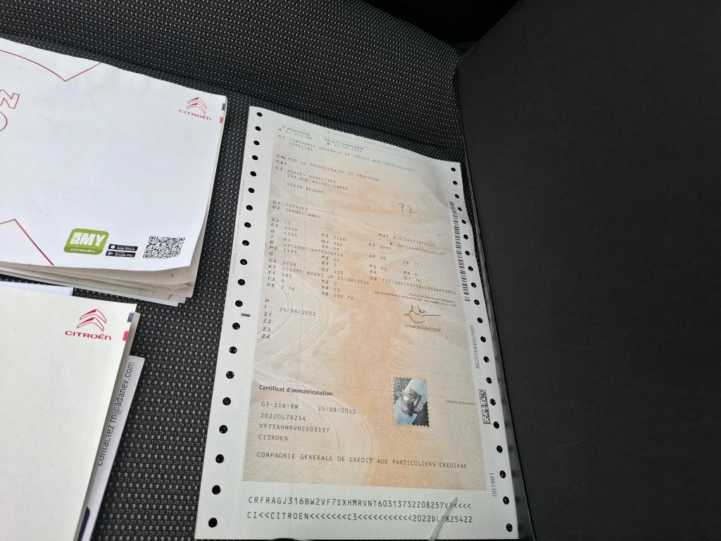 Citroen C3 PureTech 83 S&S BVM5 Shine 2022