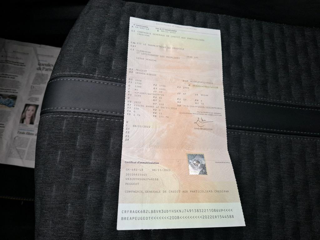 Peugeot 2008 BlueHDi 110 S&S BVM6 Roadtrip 2022