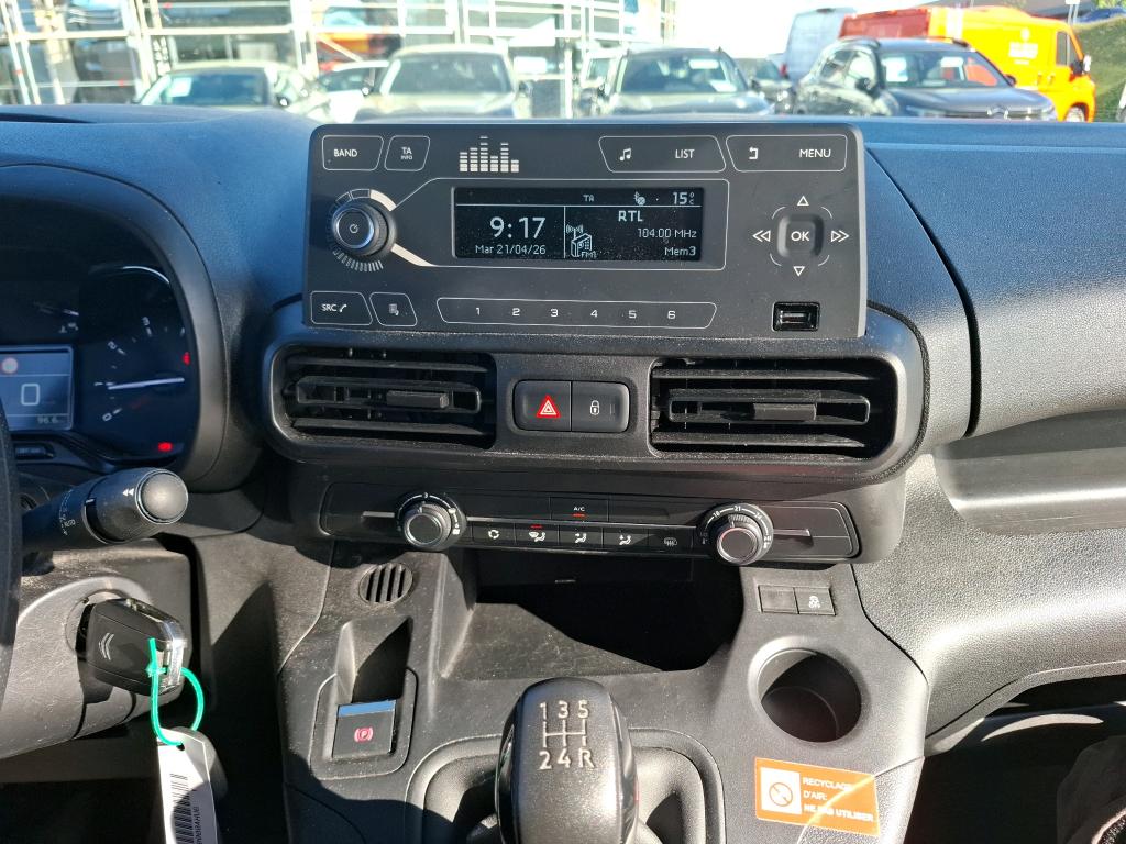 Citroen BERLINGO VAN M 650 BLUEHDI 100 S&S BVM5 CLUB 2020