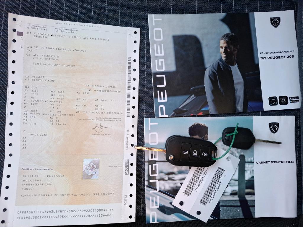 Peugeot 208 BLUEHDI 100 S&S BVM6 PREMIUM 2022