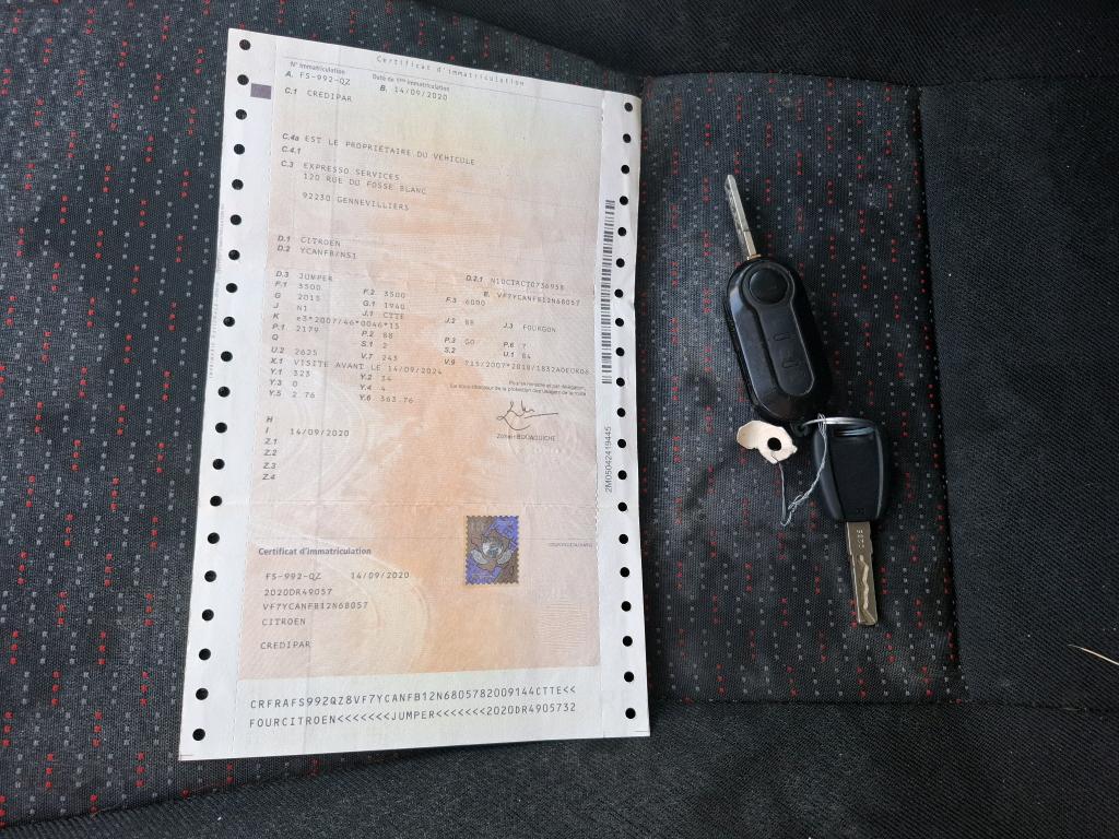 Citroen JUMPER TOLE 35 L2H2 BLUEHDi 120 S&S BVM6 DRIVER 2020