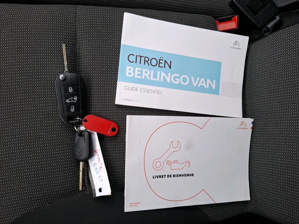 Citroen BERLINGO VAN M 650 BLUEHDI 100 S&S BVM5 CLUB 2020