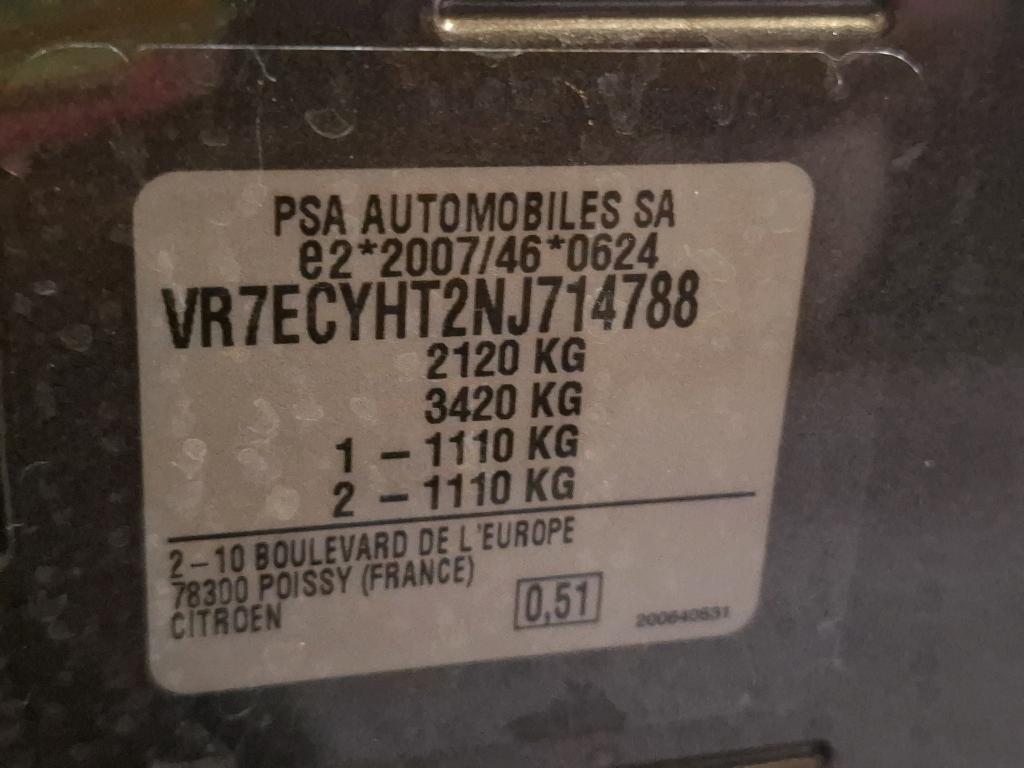 Citroen Berlingo Taille M BlueHDi 100 S&S BVM6 Feel 2022