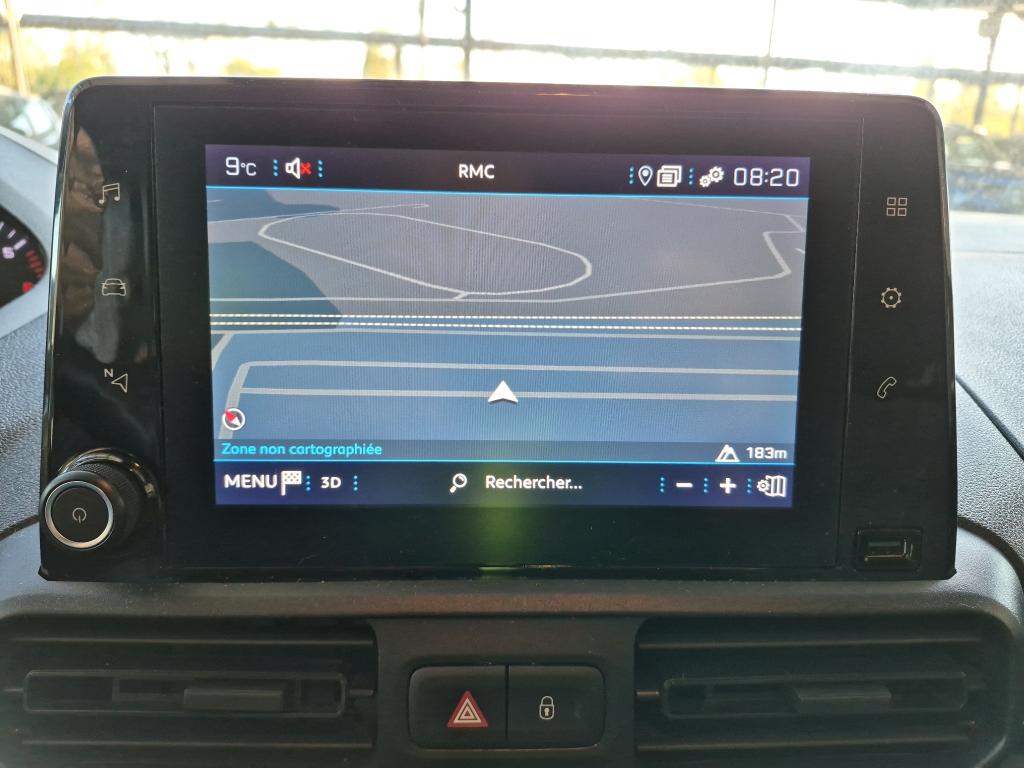 Peugeot PARTNER FOURGON STANDARD 650 KG PURETECH 110 S&S BVM6 PREMIUM 2022