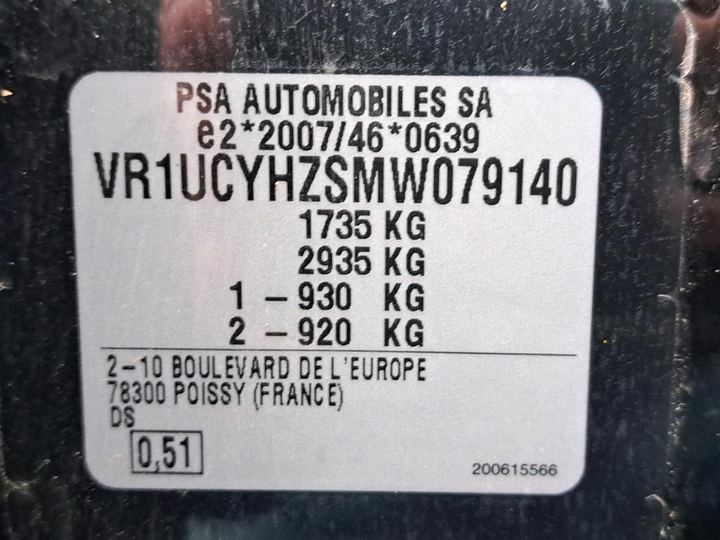 DS DS3 Crossback BlueHDi 130 EAT8 Performance Line 2021