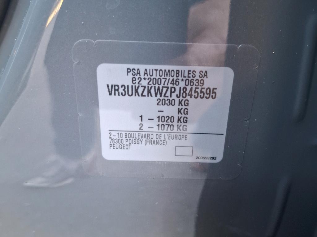 Peugeot 2008 Electrique 54 kWh 156 ch GT 2023