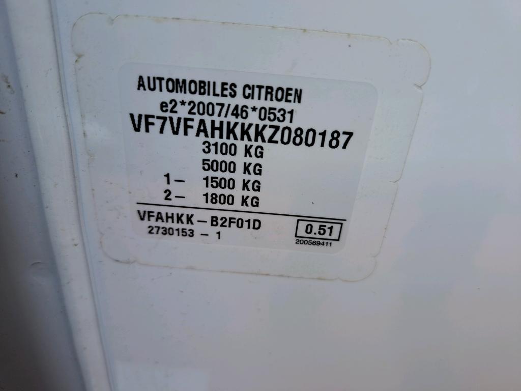 Citroen JUMPY FGN M BLUEHDI 120 S&S BVM6 CLUB 340 NM 2019