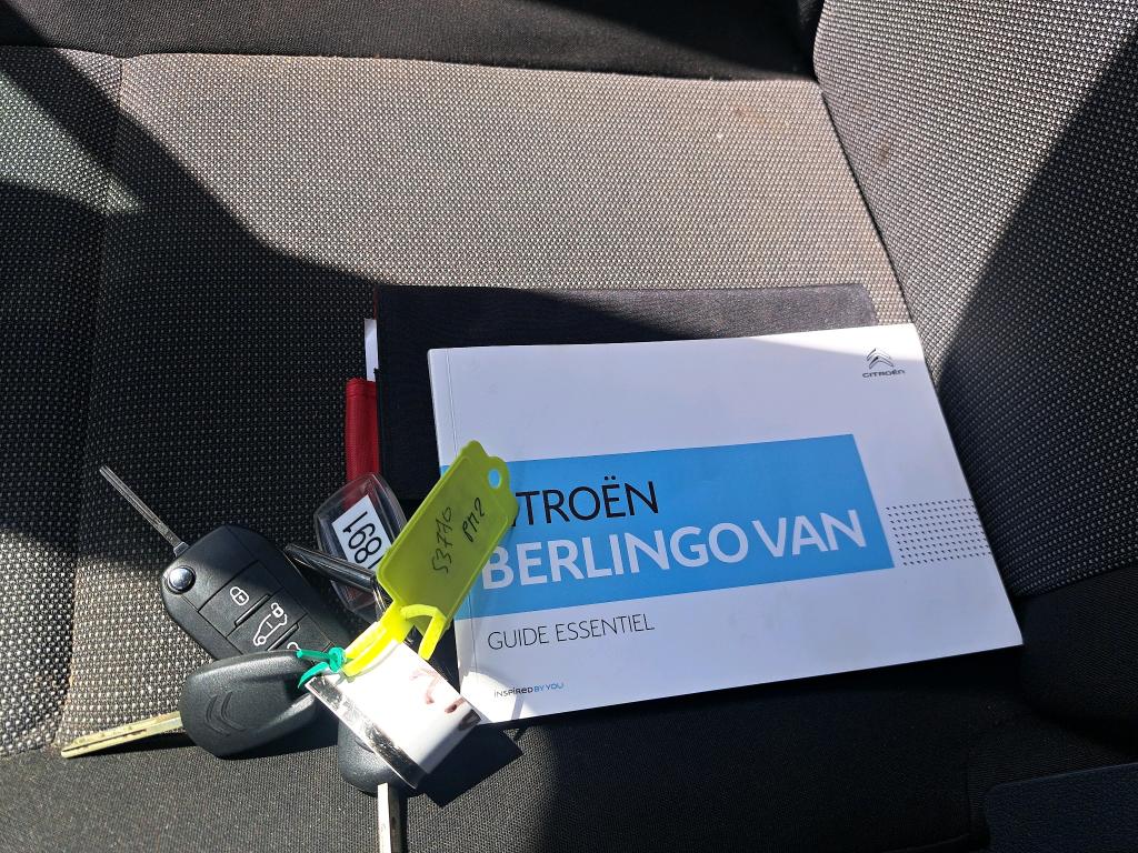 Citroen BERLINGO VAN M 650 BLUEHDI 100 S&S BVM5 DRIVER 2020