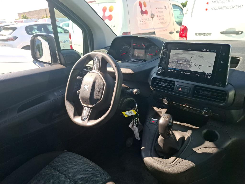 Peugeot PARTNER FOURGON STANDARD 650 KG BLUEHDI 100 S&S BVM5 ASPHALT 2021