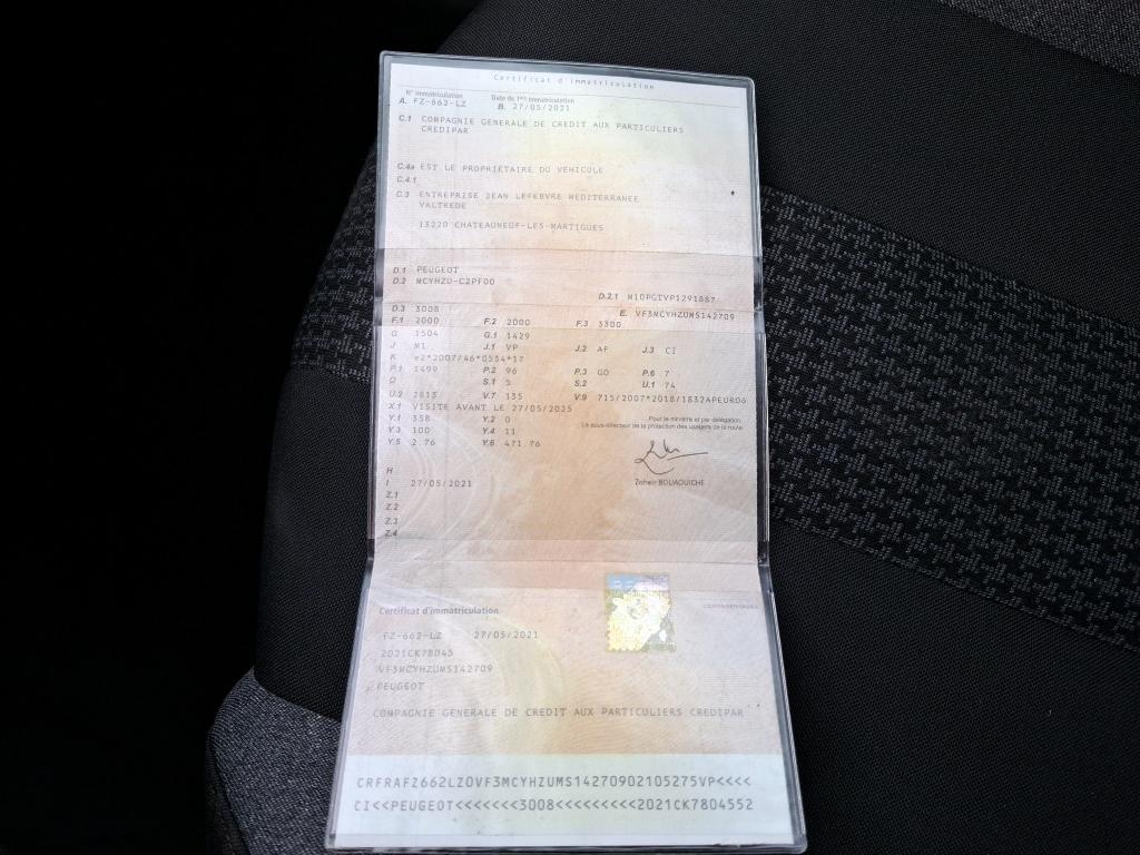 Peugeot 3008 BlueHDi 130ch S&S EAT8 Active Business 2021