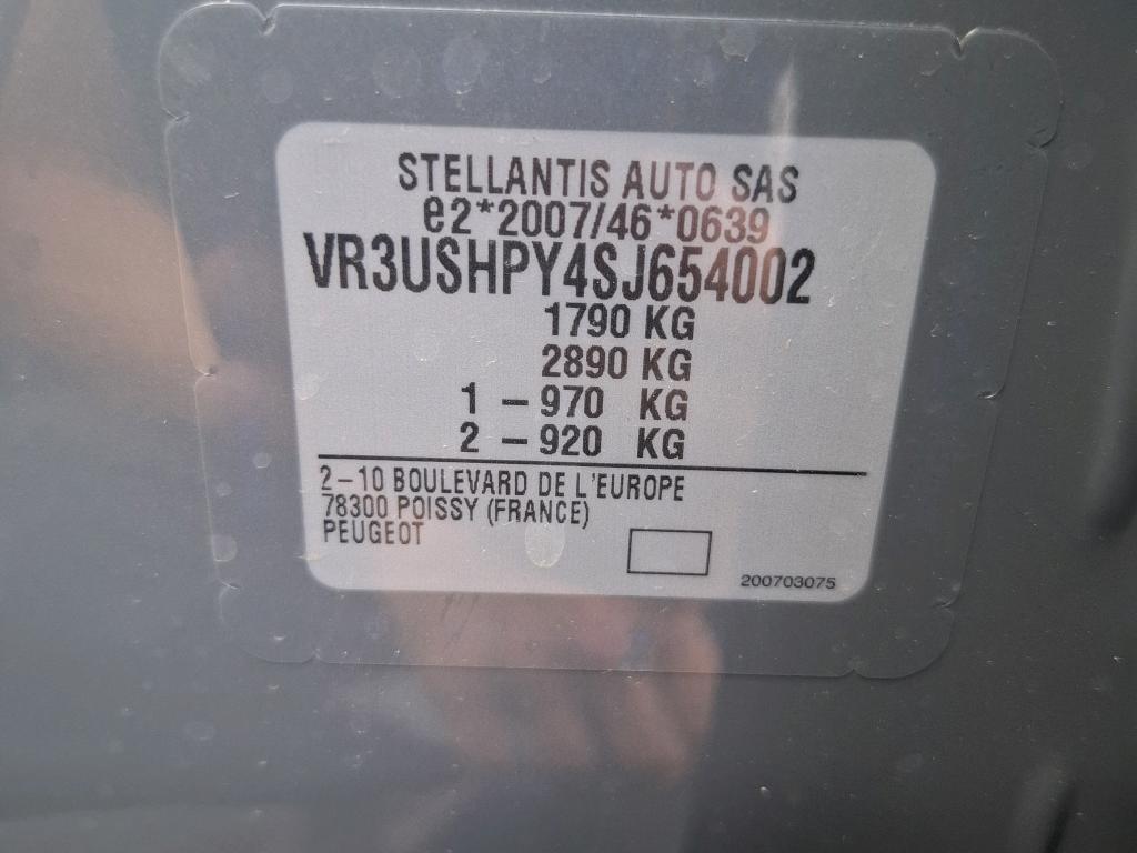 Peugeot 2008 Hybrid 145 ch e-DCS6 GT 2025