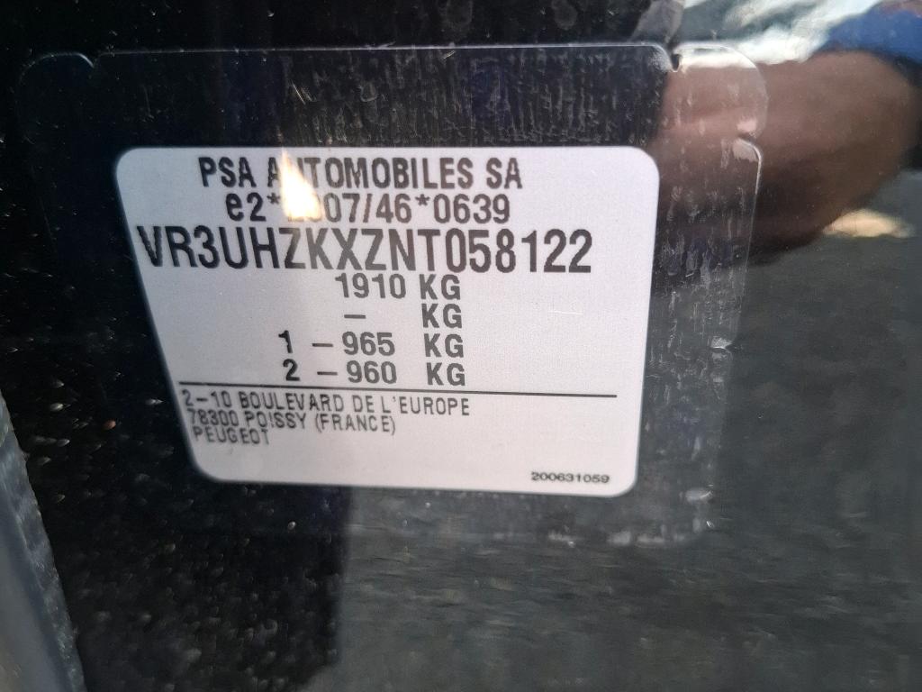 Peugeot 208 Electrique 50 kWh 136ch GT Pack 2022