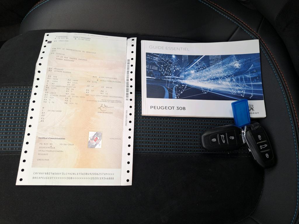 Peugeot 308 SW BlueHDi 130ch S&S EAT8 Tech Edition 2020