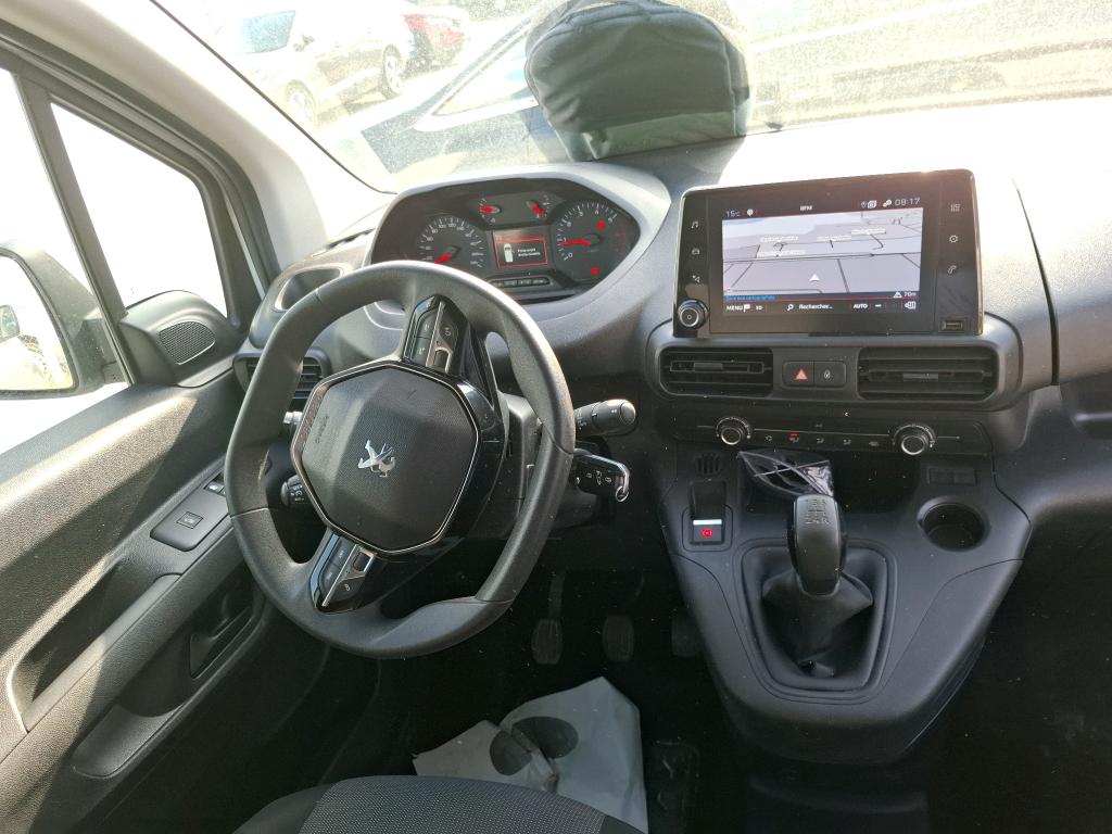 Peugeot PARTNER FOURGON STANDARD 650 KG BLUEHDI 100 S&S BVM5 ASPHALT 2020