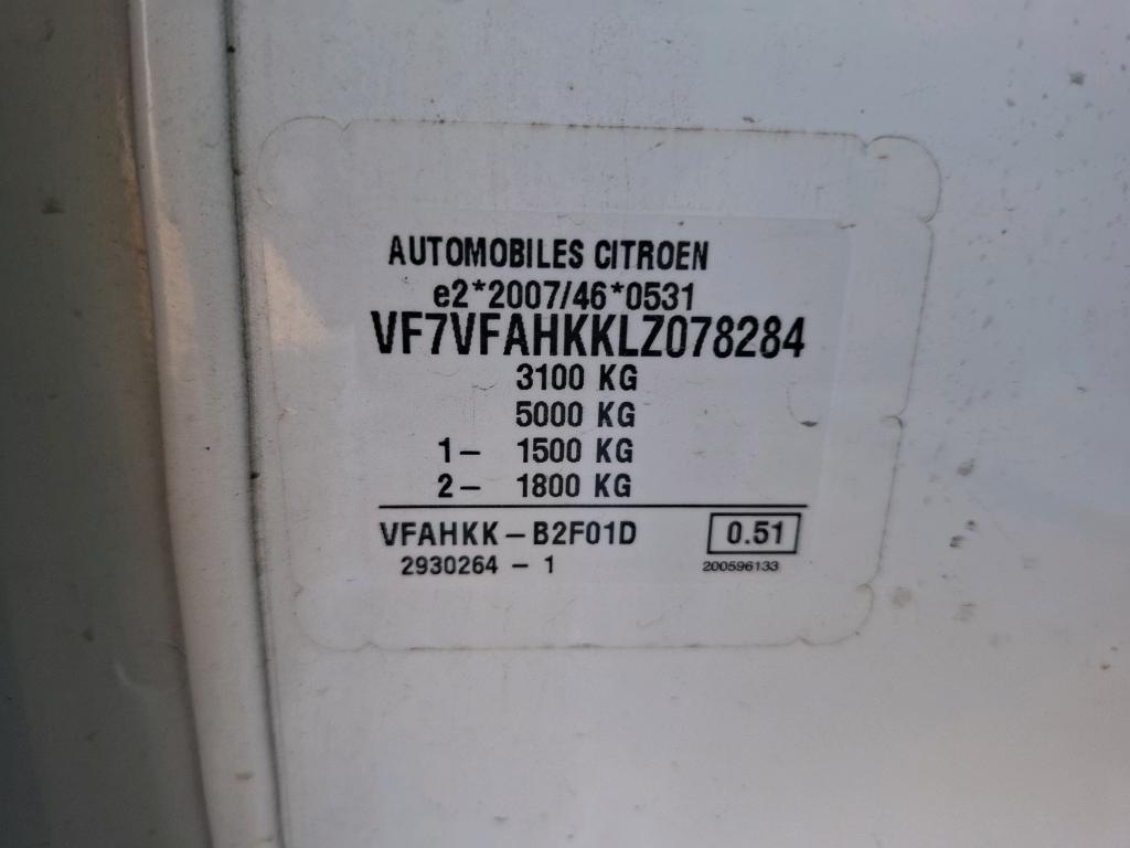 Citroen JUMPY FGN M BLUEHDI 120 S&S BVM6 CLUB 340 NM 2020