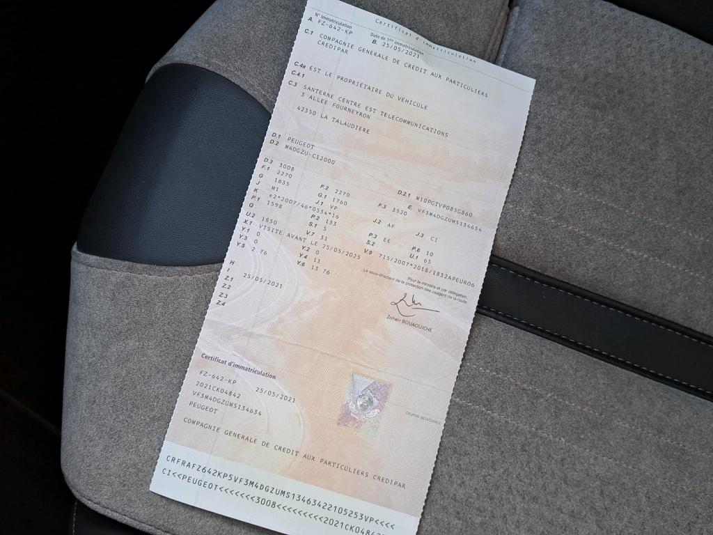 Peugeot 3008 Hybrid 225 e-EAT8 GT Pack 2021