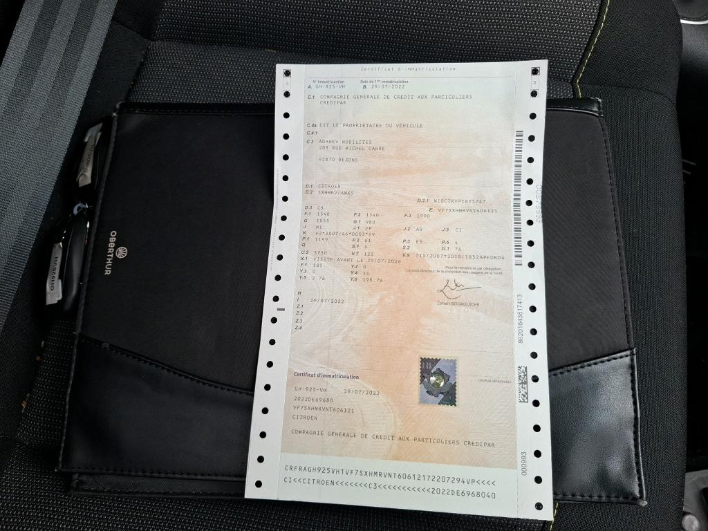 Citroen C3 PureTech 83 S&S BVM5 Shine 2022