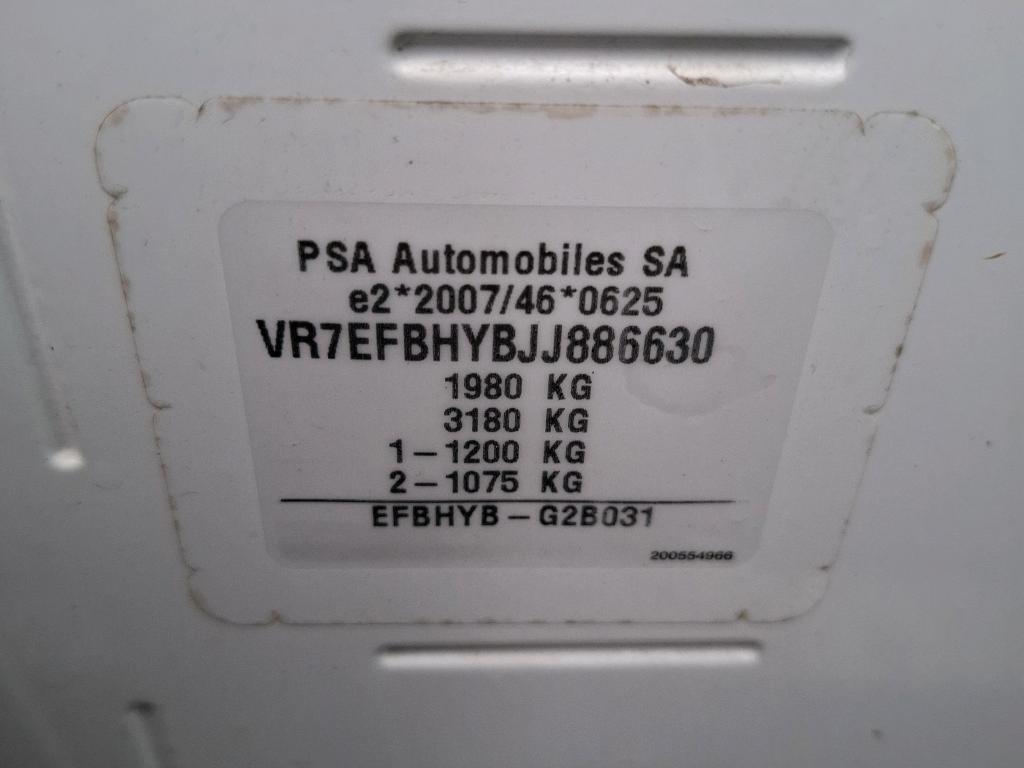 Citroen BERLINGO VAN M 650 BLUEHDI 100 S&S CLUB 2019