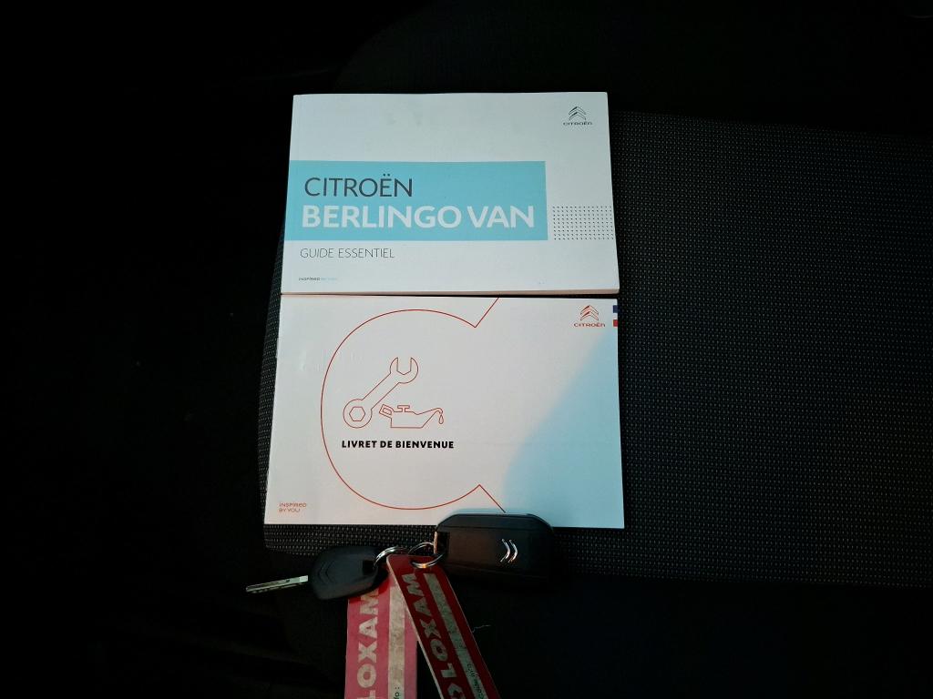 Citroen BERLINGO VAN M 650 BLUEHDI 75 S&S BVM5 CLUB 2020