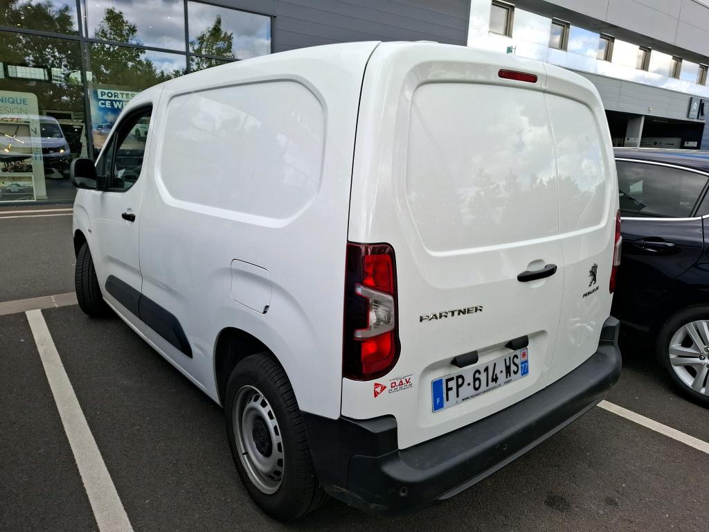 Peugeot PARTNER FOURGON STANDARD 650 KG BLUEHDI 75 BVM5 PREMIUM 2020