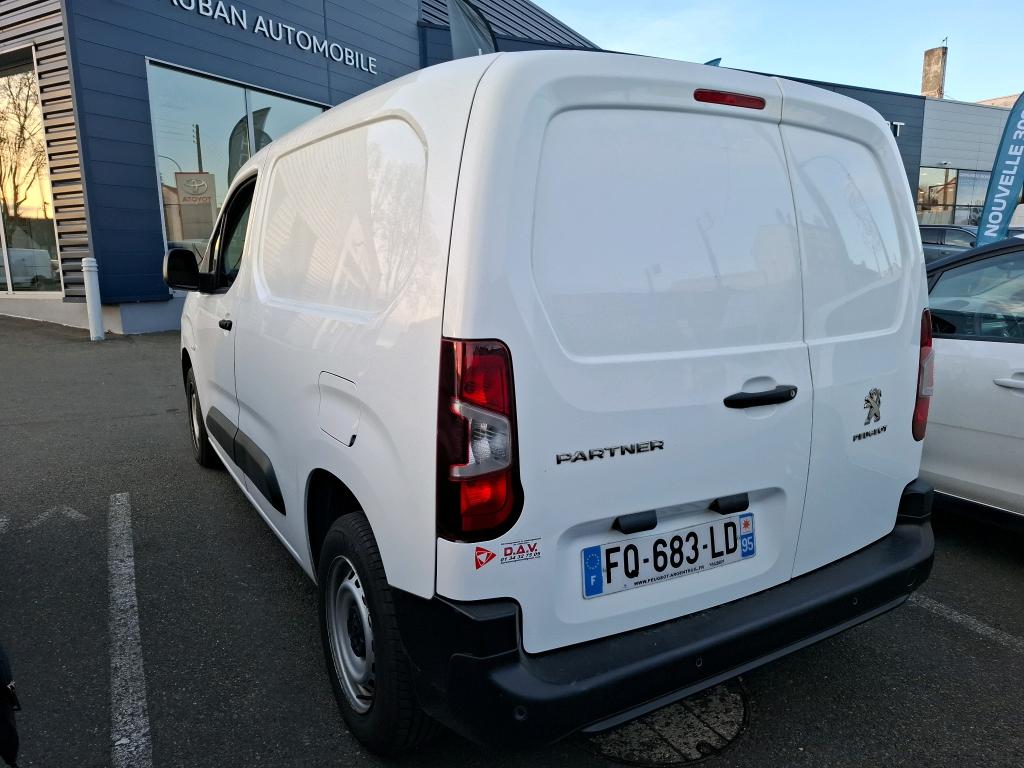 Peugeot PARTNER FOURGON STANDARD 650 KG BLUEHDI 75 BVM5 PREMIUM 2020