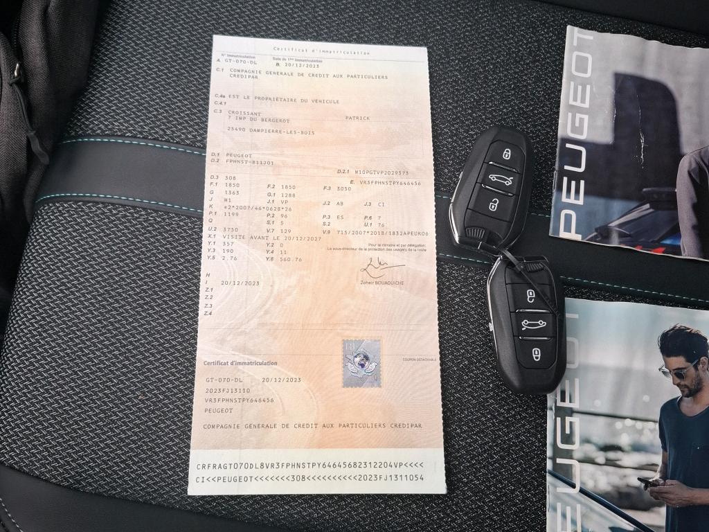 Peugeot 308 PureTech 130ch S&S EAT8 Allure Pack 2023