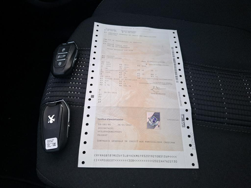 Peugeot 308 BlueHDi 130ch S&S EAT8 Allure Business 2021