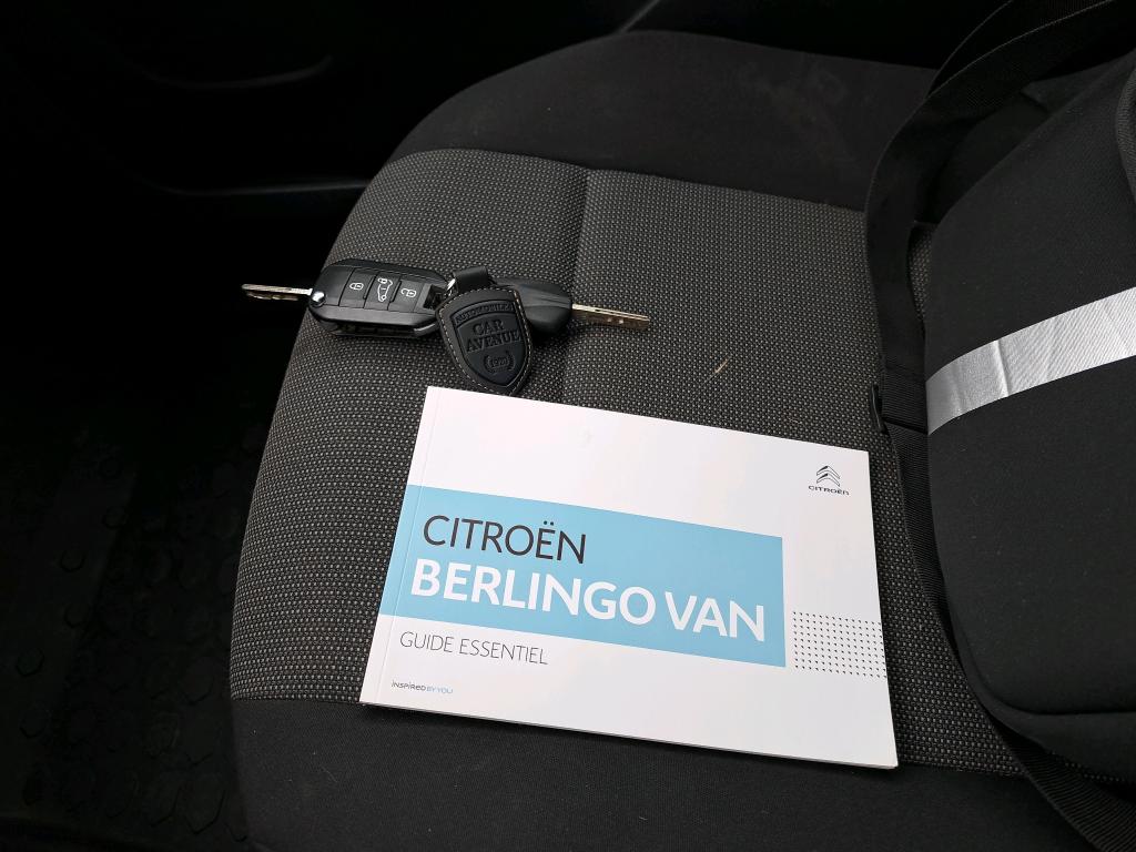 Citroen BERLINGO VAN M 650 BLUEHDI 100 S&S BVM5 CLUB 2020