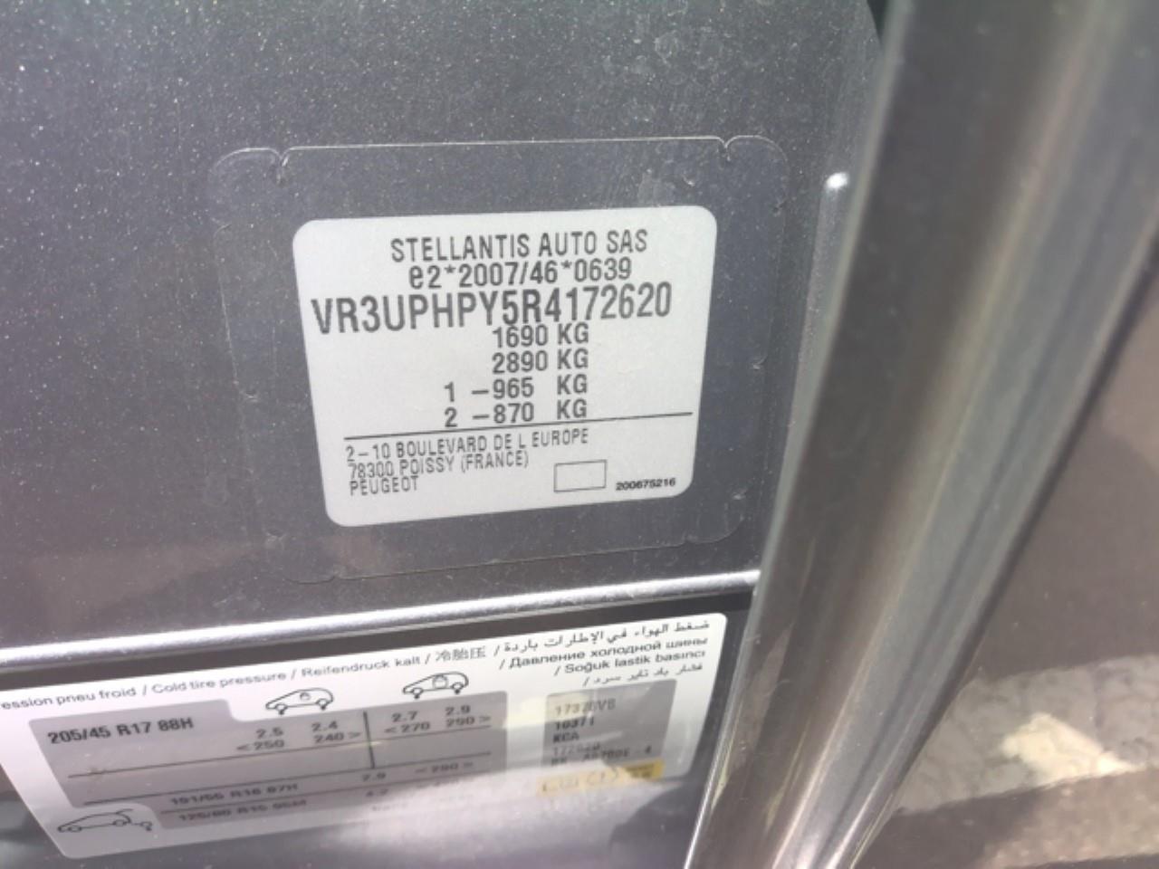 Foto Peugeot 508 Hybrid 10