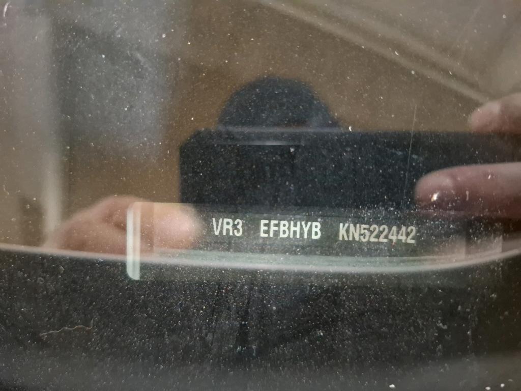 Peugeot PARTNER FOURGON STANDARD 650 KG BLUEHDI 100 S&S BVM5 PREMIUM 2019