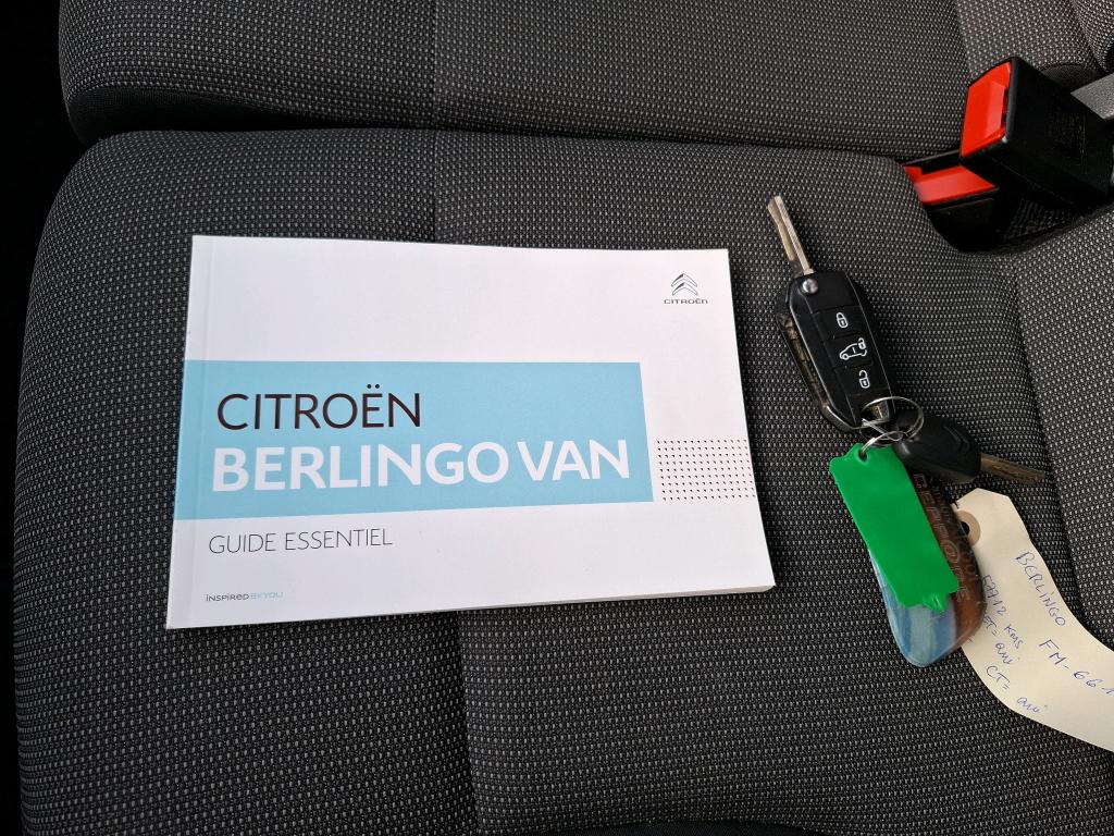 Citroen BERLINGO VAN M 650 BLUEHDI 100 S&S BVM5 CLUB 2020