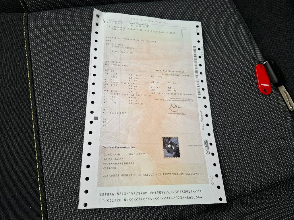 Citroen C3 PureTech 83 S&S BVM5 C-Series 2023