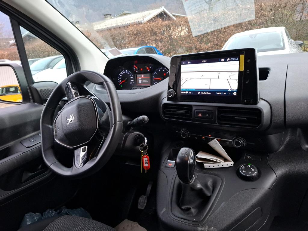 Peugeot PARTNER FOURGON STANDARD 1000 KG BLUEHDI 100 S&S BVM5 GRIP 2021