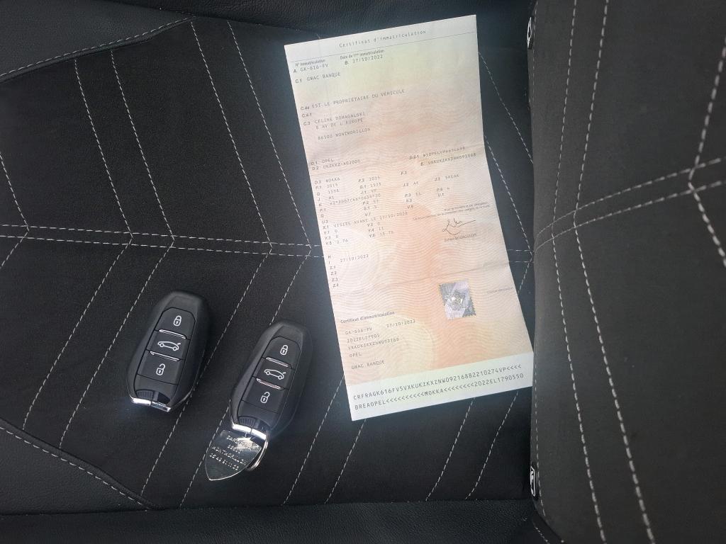 Opel Mokka Electrique 136 ch & Batterie 50 kWh Ultimate 2022