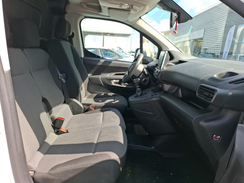 Peugeot PARTNER FOURGON STANDARD 650 KG BLUEHDI 100 S&S BVM6 ASPHALT 2022